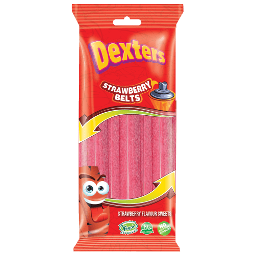 Dexter's Strawberry Belts (12 x 180g)