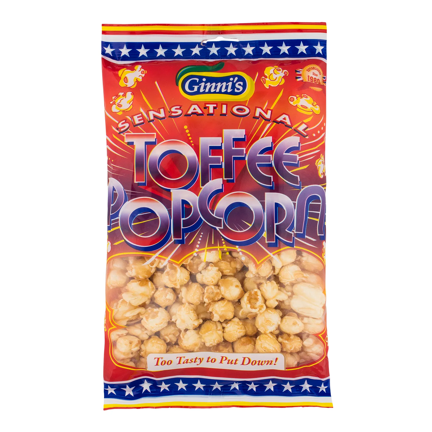 Ginni's Toffee Popcorn (Family Bag)
