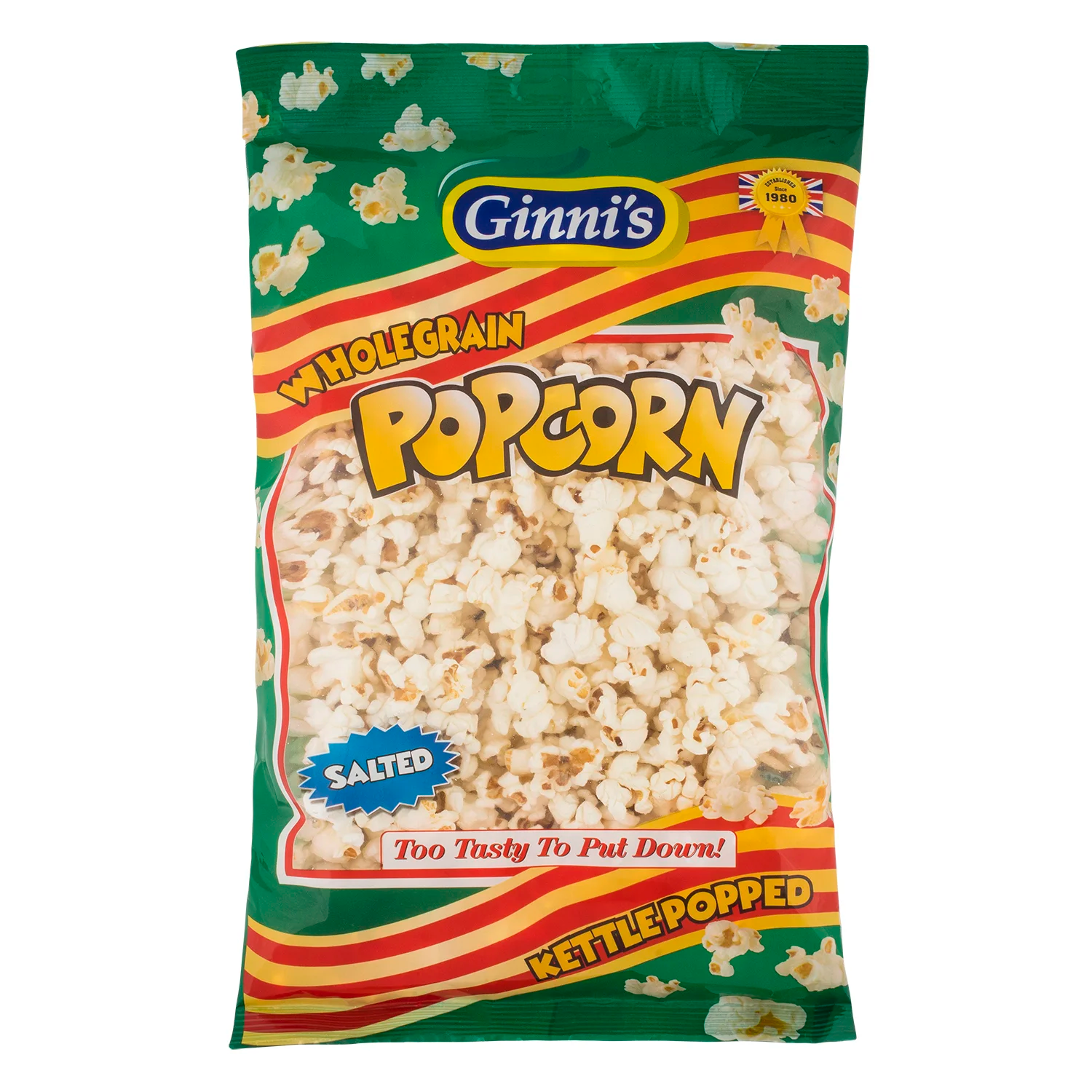 Ginn's Wholegrain Salted Popcorn (Bulk Case)