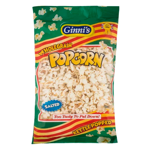 Ginn's Wholegrain Salted Popcorn (Retail)