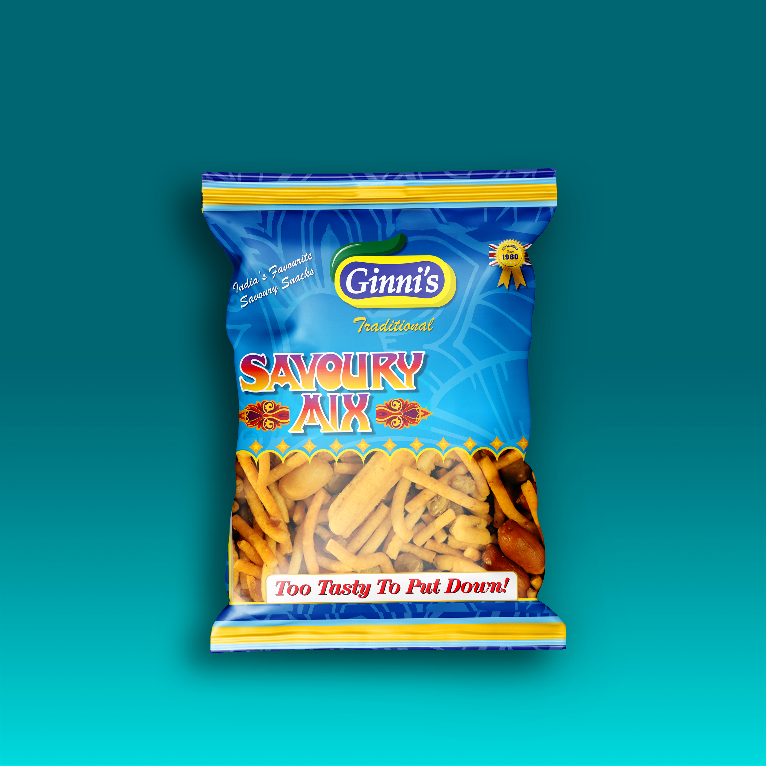 Ginni's Hot & Spicy Extra Bombay Mix