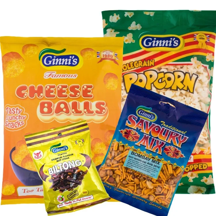 Ginni's Assorted Pub Snacks Card