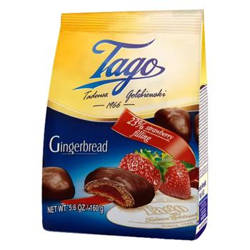 Tago Gingerbread with Strawberry Filling