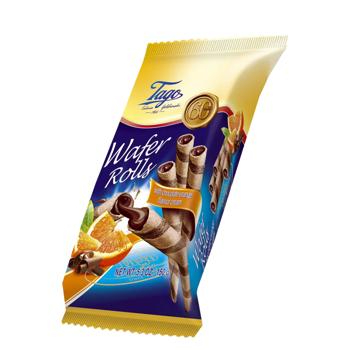 Tago Wafer Rolls - Choc Orange Cream