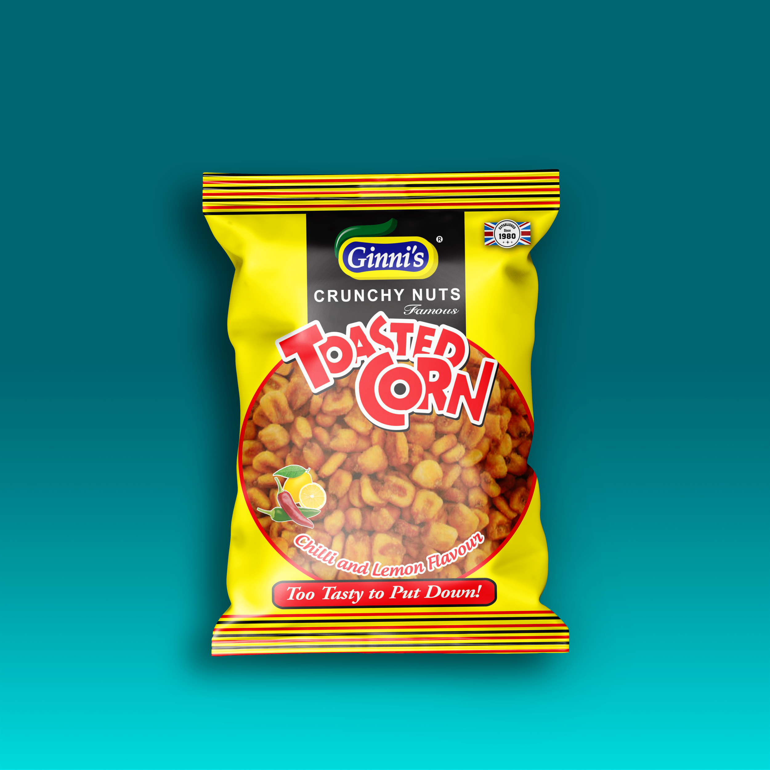Toasted Giant Corn - Chili & Lemon Flavour