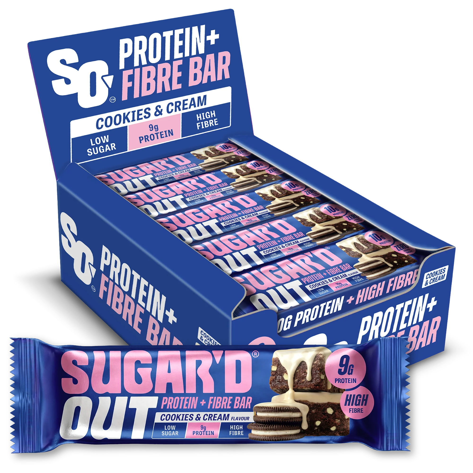 Cookies & Cream Protein SRP Bar (9g Protein)